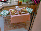 Appartamenti La Rocca colazione all'aperto Appartamenti La Rocca colazione all'aperto